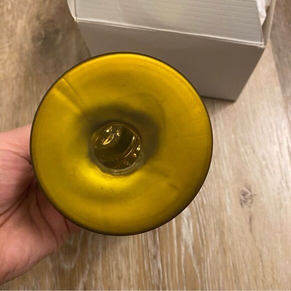 Christmas Vintage blown Glass holiday ornament champagne bucket bottle 2005 5” - Picture 9 of 12